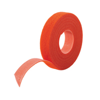 Ruban pour gestion des câbles One-Wrap<sup>MD</sup>, Boucle et crochet, 25 vg x 3/4", Auto-aggripant, Orange OQ536 | Planification Entrepots Molloy