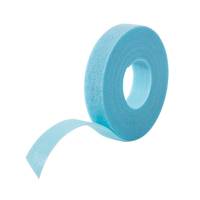 One-Wrap<sup>®</sup> Cable Management Tape, Hook & Loop, 25 yds x 5/8", Self-Grip, Aqua OQ533 | Planification Entrepots Molloy