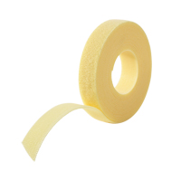 One-Wrap<sup>®</sup> Cable Management Tape, Hook & Loop, 25 yds x 3/4", Self-Grip, Yellow OQ539 | Planification Entrepots Molloy
