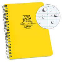 Side-Spiral Notebook, Soft Cover, Yellow, 64 Pages, 4-5/8" W x 7" L Planification Entrepots Molloy