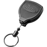 Super48 Heavy-Duty Retractable Key Holder, Polycarbonate, 48" Cable, Belt Clip Attachment Planification Entrepots Molloy