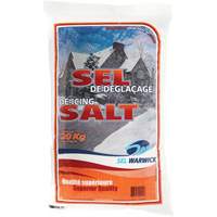 Ice Melting Salt, 44.1 lbs. (20 kg), Bag, -10°C (14°F) OQ733 | Planification Entrepots Molloy