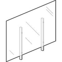 Sneeze Guard, 36" W x 36" H OR026 | Planification Entrepots Molloy