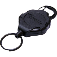 Ratch-It Locking Keychain, Plastic, 48" Cable, Carabiner Attachment Planification Entrepots Molloy