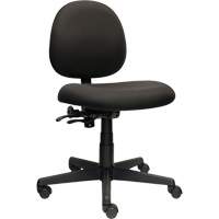 Aspen Low Back Posture Task Chair, Fabric, Black, 275 lbs. Capacity Planification Entrepots Molloy