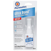 Ultra Bond Fast Drying Super Glue Adhesive, 20 g, Bottle, Clear Planification Entrepots Molloy