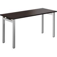 Newland Table Desk, 29-7/10" L x 60" W x 29-3/5" H, Dark Brown OR439 | Planification Entrepots Molloy