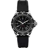 Large Diver's Automatic Watch, Digital, Battery Operated, 41 mm, Black Planification Entrepots Molloy