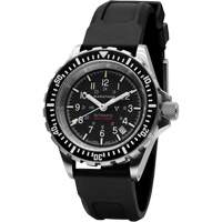 Large Diver's Automatic Watch, Digital, Battery Operated, 41 mm, Black Planification Entrepots Molloy