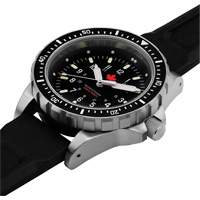 Red Maple Jumbo Diver's Quartz Watch, Digital, Battery Operated, 46 mm, Black Planification Entrepots Molloy