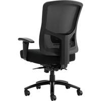 Raven 400 High-Back Heavy-Duty Synchro-Tilter, Mesh, Black, 400 lbs. Capacity Planification Entrepots Molloy