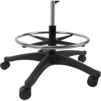 Mesh Work Stool, Mobile, Adjustable Height, 450 lbs. Capacity Planification Entrepots Molloy