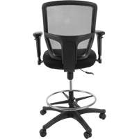 Mesh Work Stool, Mobile, Adjustable Height, 450 lbs. Capacity Planification Entrepots Molloy