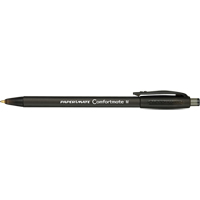 Stylo ComfortMate, Noir, 1 mm, R&eacute;tractable Planification Entrepots Molloy