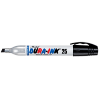 Dura-Ink&reg; Markers - #25 Felt-Tip, Chisel, Black Planification Entrepots Molloy