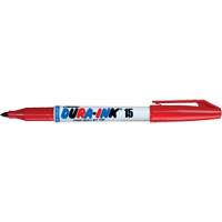 Marqueurs Dura-Ink - no 15, Fin, Rouge Planification Entrepots Molloy