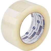 Box Sealing Tape, Acrylic Adhesive, 2 mils, 48 mm (1-22/25") x 99.97 m (328') Planification Entrepots Molloy