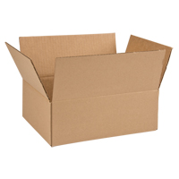 Boîtes en carton ondulé brun, 12" x 10" x 4" PG475 | Planification Entrepots Molloy