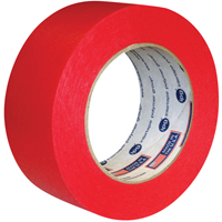 Utility Grade Coloured Masking Tape, 24 mm (1") x 55 m (180'), Red Planification Entrepots Molloy