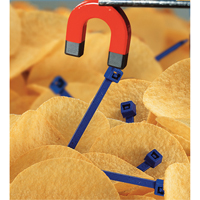 Attaches détectables pour câbles, 15-2/5" lo, Résistance à la traction 50 lb PF431 | Planification Entrepots Molloy