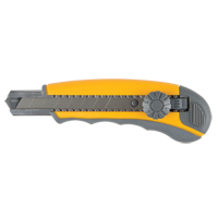 Knife ATK900, 18 mm, Carbon Steel, Heavy-Duty, Plastic Handle Planification Entrepots Molloy