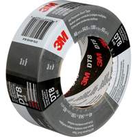 DT8 All-Purpose Duct Tape, 8 mils, Black, 48 mm (2") x 55 m (180') Planification Entrepots Molloy