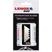 Lenox Gold&reg; Utility Knife Blades, Single Style Planification Entrepots Molloy