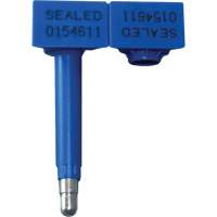 SnapTracker Security Seal, 3-3/8", Metal/Plastic, Bolt Seal PG384 | Planification Entrepots Molloy