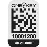 &eacute;tiquettes d'identification d'actifs One-Key Planification Entrepots Molloy