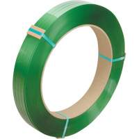Strapping, Polyester, 1/2" W x 3380' L, Green, Manual Grade PG554 | Planification Entrepots Molloy