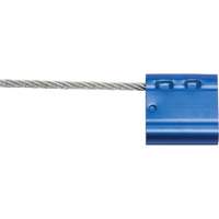 Scell&eacute;s de haute s&eacute;curit&eacute;, 12", M&eacute;tal, Scell&eacute; &agrave; c&acirc;ble Planification Entrepots Molloy