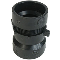 Raccord union, 1-1/2", Plastique, Noeud x noeud Planification Entrepots Molloy