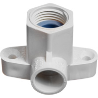 Raccord coude applique Flowguard Gold, Noeud x FPT, PVC-C, 1/2" Planification Entrepots Molloy