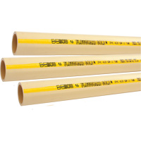 Tuyau pour eau froide ou chaude Flowguard Gold, PVC-C, 20' lo x 0,5" dia. Planification Entrepots Molloy