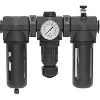 Filtre, d&eacute;tendeur & lubrificateur Modulair 400 avec drain manuel & bol standard, 3/4" NPTF Planification Entrepots Molloy