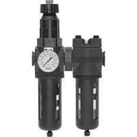 Filter/Regulator & Coalescing Filter Modulair 400 with Standard Bowl & Manual Drain, 3/4" NPTF, 150 PSI, 9.13 fl. oz. Capacity Planification Entrepots Molloy