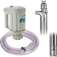 PFS-40 Drum Pump Kit with M3V Motor, Stainless Steel Planification Entrepots Molloy