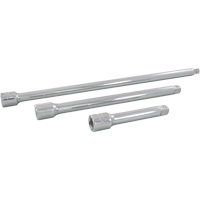 Jeu de rallonges pour douilles, Prise de 1/2", Fini Chrome, 3 Mcx Planification Entrepots Molloy