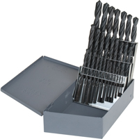 Hyper Jobber Length Drill Bit Set, 26 Pieces, High Speed Steel Planification Entrepots Molloy