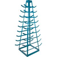 Supports pour tuyaux - Rangement horizontal, Horizontal, 9 Niveaux, 18" la x 40" p x 84" h, 1800 lb Cap. Planification Entrepots Molloy