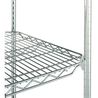 &eacute;lement de rayonnage ajustable Qwikslot, Tiers 4, 48" la x 54" h x 24" p Planification Entrepots Molloy
