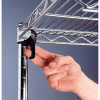 &eacute;tag&egrave;res super ajustables Super Erecta, Ensemble de Ajout, 5 Tablettes, 36" la x 86-5/8" h x 24" p Planification Entrepots Molloy