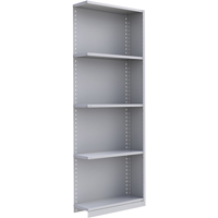 &eacute;l&eacute;ment de rayonnage Interlok, Acier, Sans boulons, Capacit&eacute; 800 lb, 36" la x 100" h x 24" p Planification Entrepots Molloy