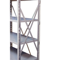 Interlok Boltless Shelving Back Braces Planification Entrepots Molloy