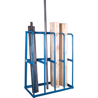 Supports pour tuyaux -Rangement vertical, Vertical, 48" la x 24" p x 60" h, 3000 lb Cap. Planification Entrepots Molloy