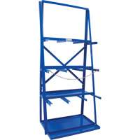 R&acirc;telier de rangement pour barre, Vertical, 3 Niveaux, 36" la x 24" p x 84" h, 3000 lb Cap. Planification Entrepots Molloy