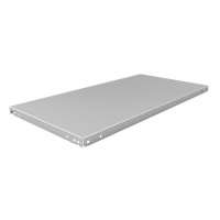 Tablette &agrave; corni&egrave;re perfor&eacute;e, Acier galvanis&eacute;, 36" la x 18" p Planification Entrepots Molloy