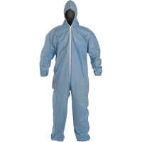 Combinaisons Proshield 6 SFR, Grand, Bleu, Tissu ignifug&eacute; Planification Entrepots Molloy