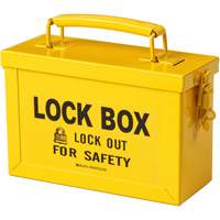 Group Lock Box, Yellow Planification Entrepots Molloy