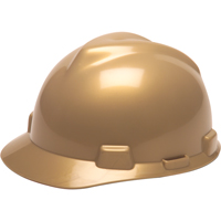 Casques de protection V-Gard<sup>MD</sup> - Suspensions Fas-Trac<sup>MD</sup>, Suspension Rochet, Or SAF979 | Planification Entrepots Molloy